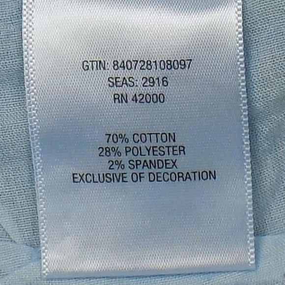 Nicki Minaj Denim Mid-Rise Torn Look Riveted Shorts Size 13/14 - Picture 8 of 8